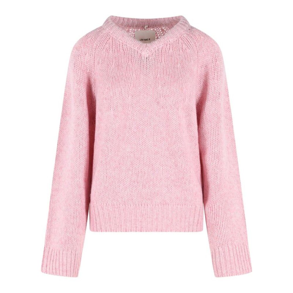 Lisa Yang 'Aloia' Pink Cashmere Sweater Women